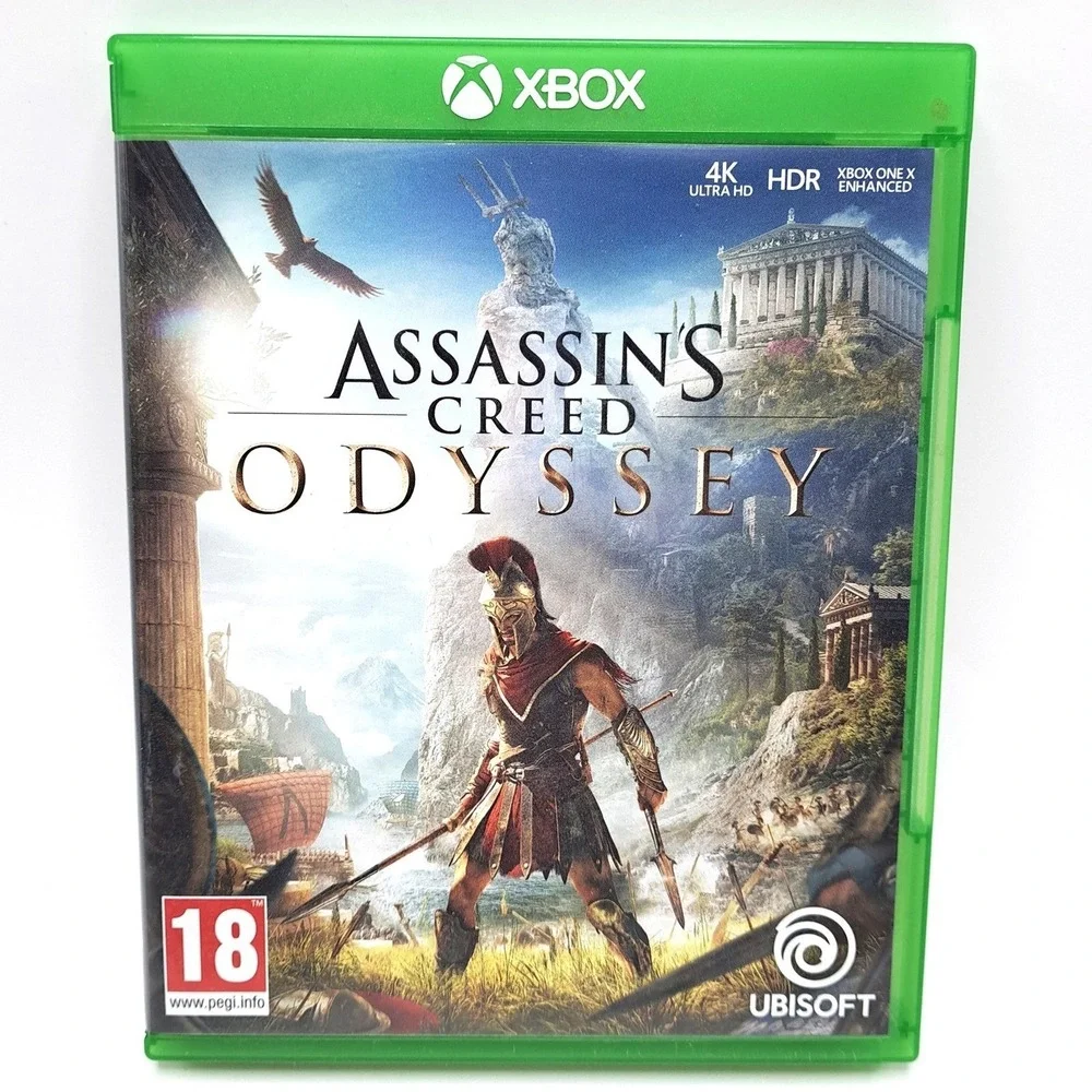 Assassins Creed Odyssey Xbox One‎ X Enhanced 4K HDR Video Game Complete Tested
